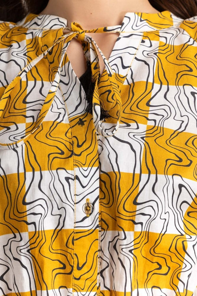 Mustard Basic Blouse WM-CS-SS24-007