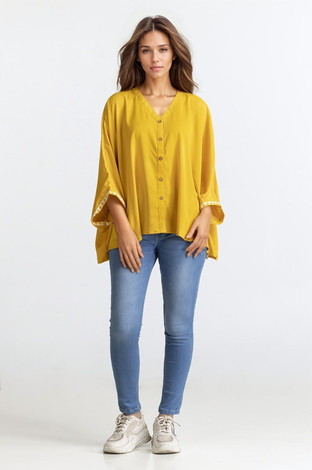 Mustard Basic Blouse WM-CS-SS24-075