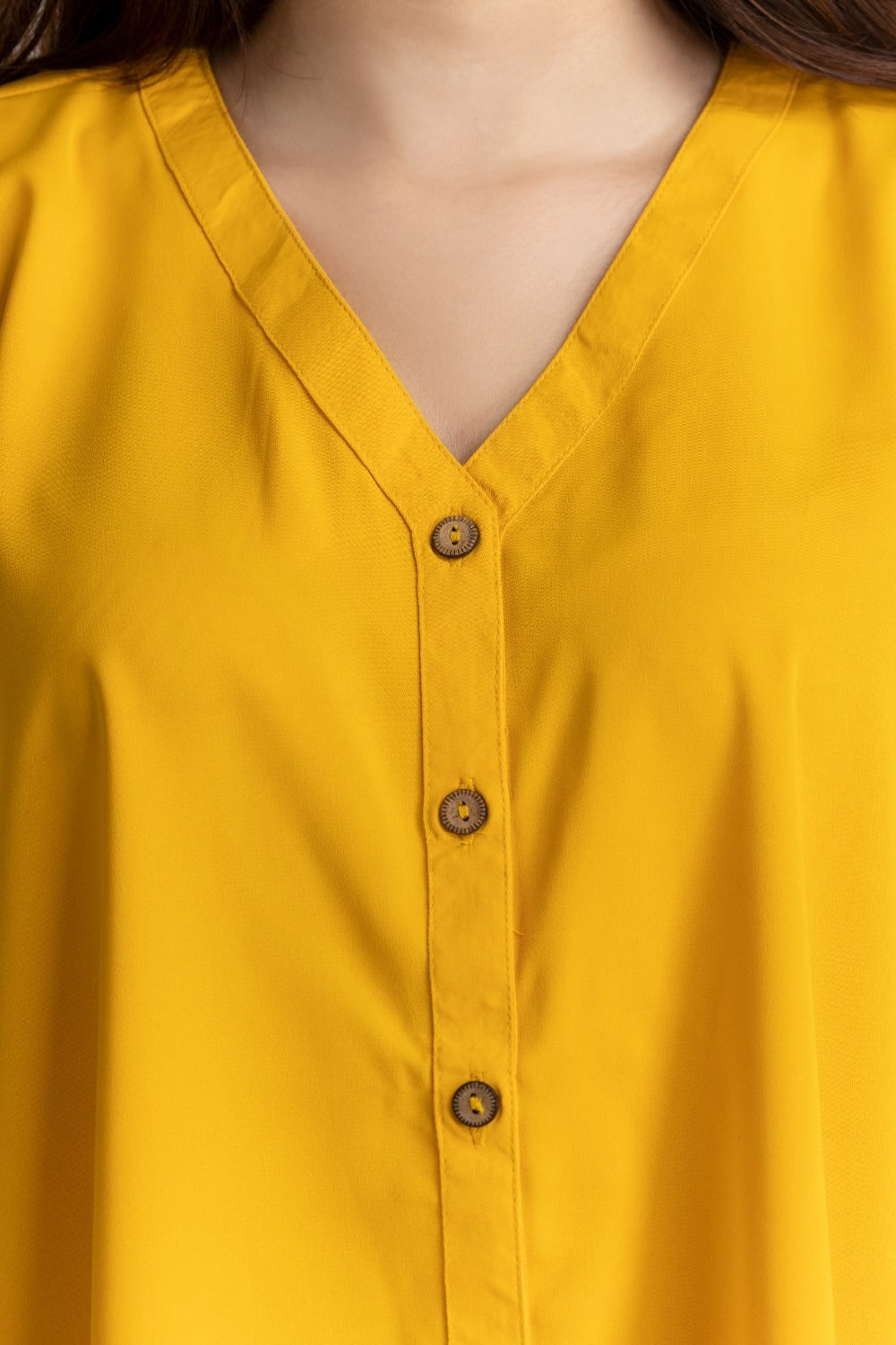 Mustard Basic Blouse WM-CS-SS24-075