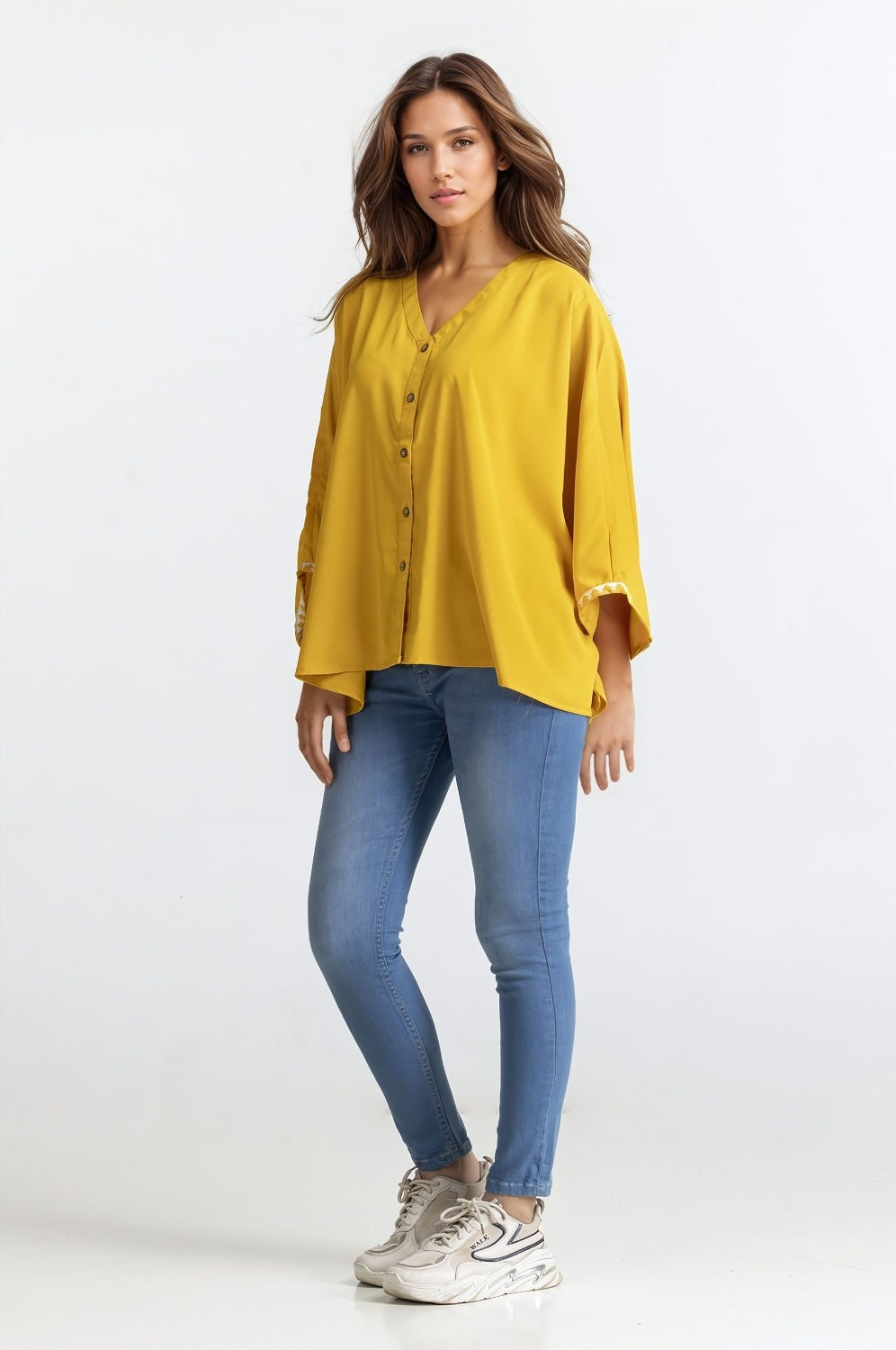 Mustard Basic Blouse WM-CS-SS24-075