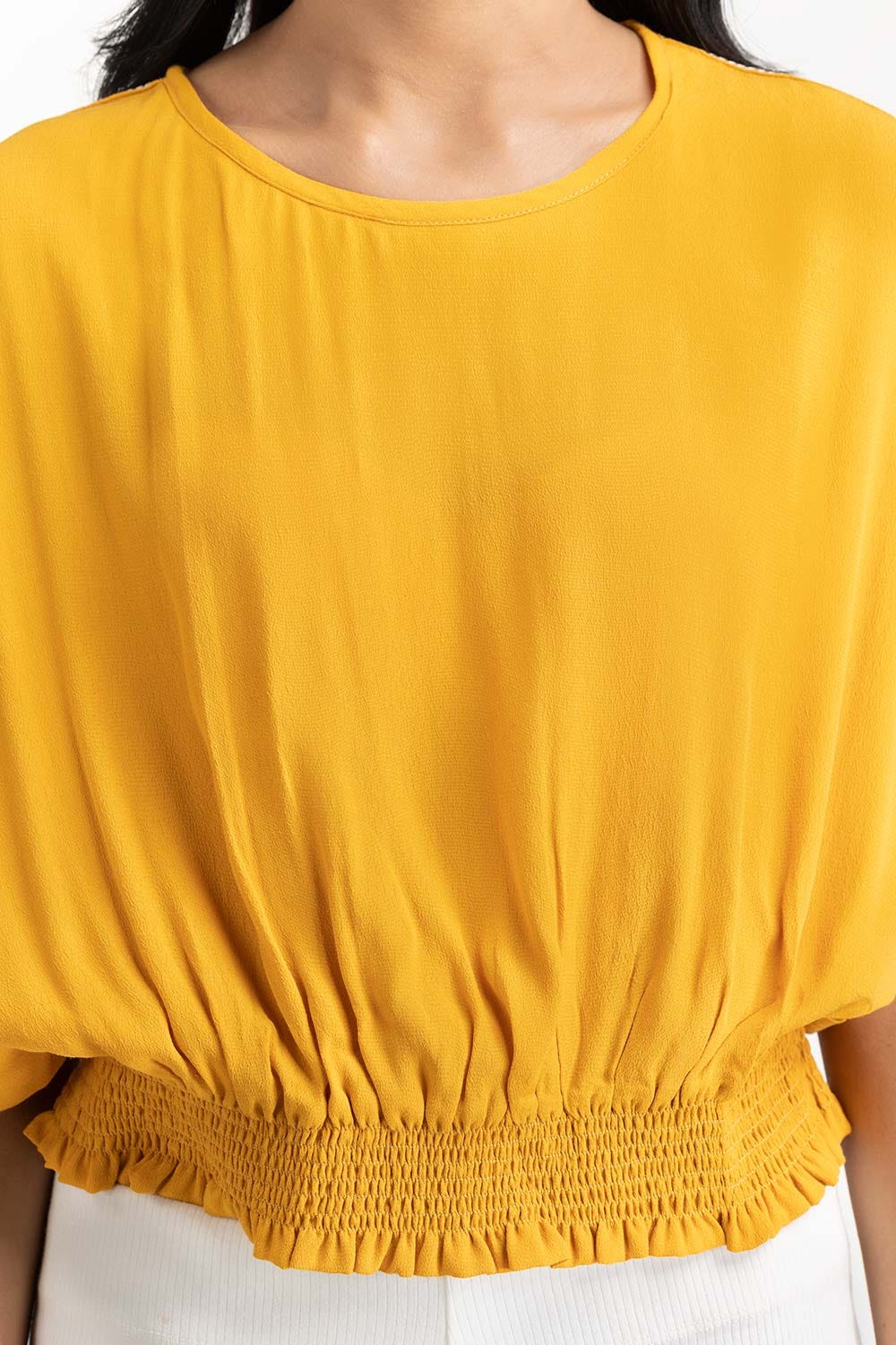 Mustard Blended Top 231-217-036