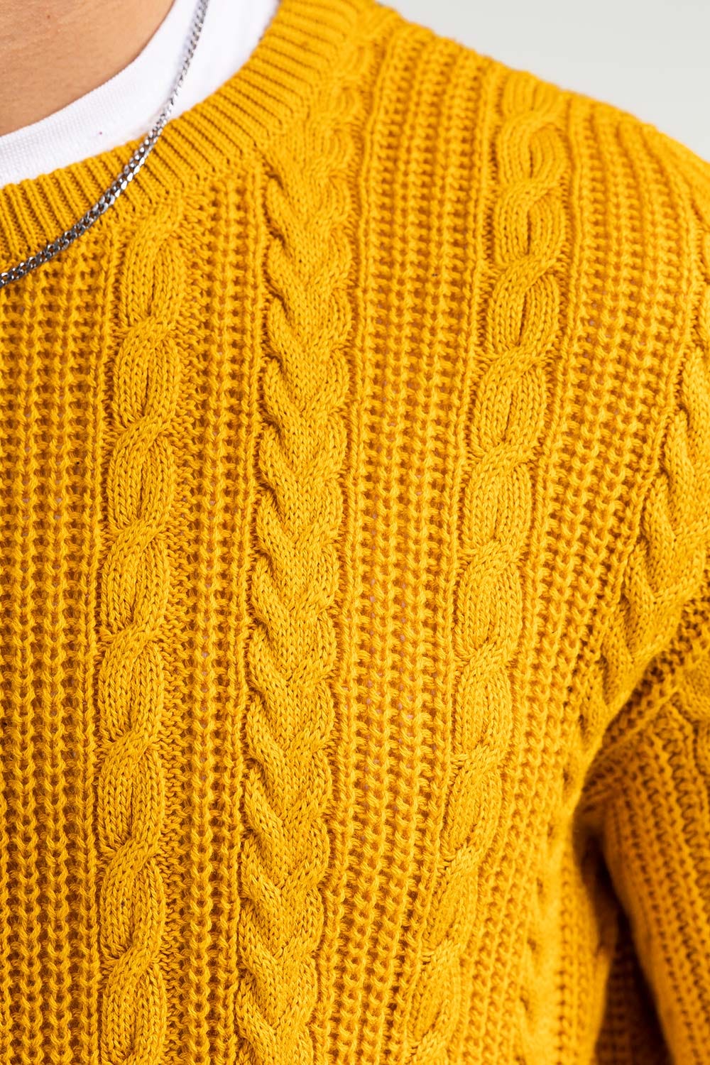 Mustard Fashion Sweater FS-SWT-FD-387-01