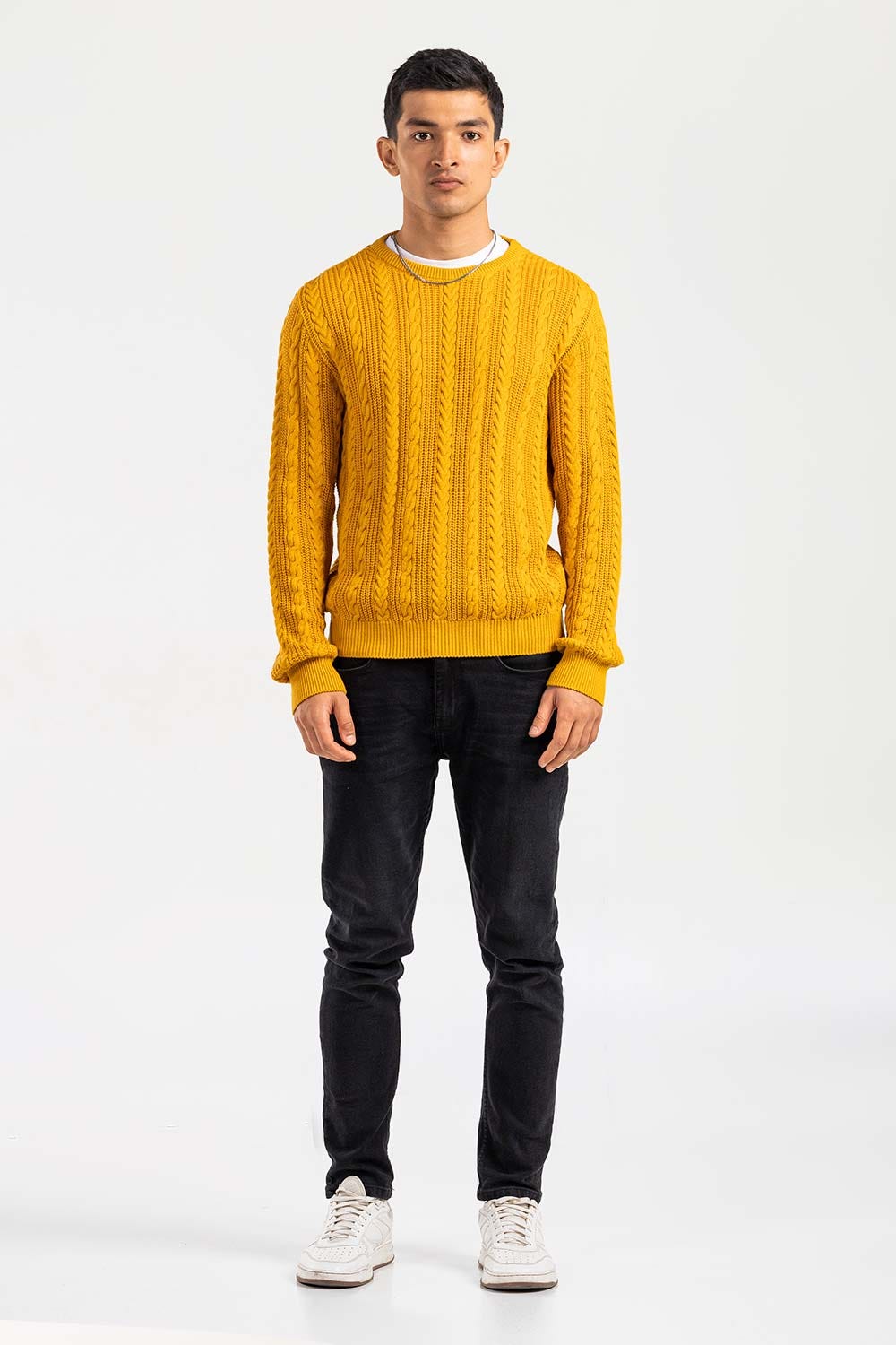 Mustard Fashion Sweater FS-SWT-FD-387-01