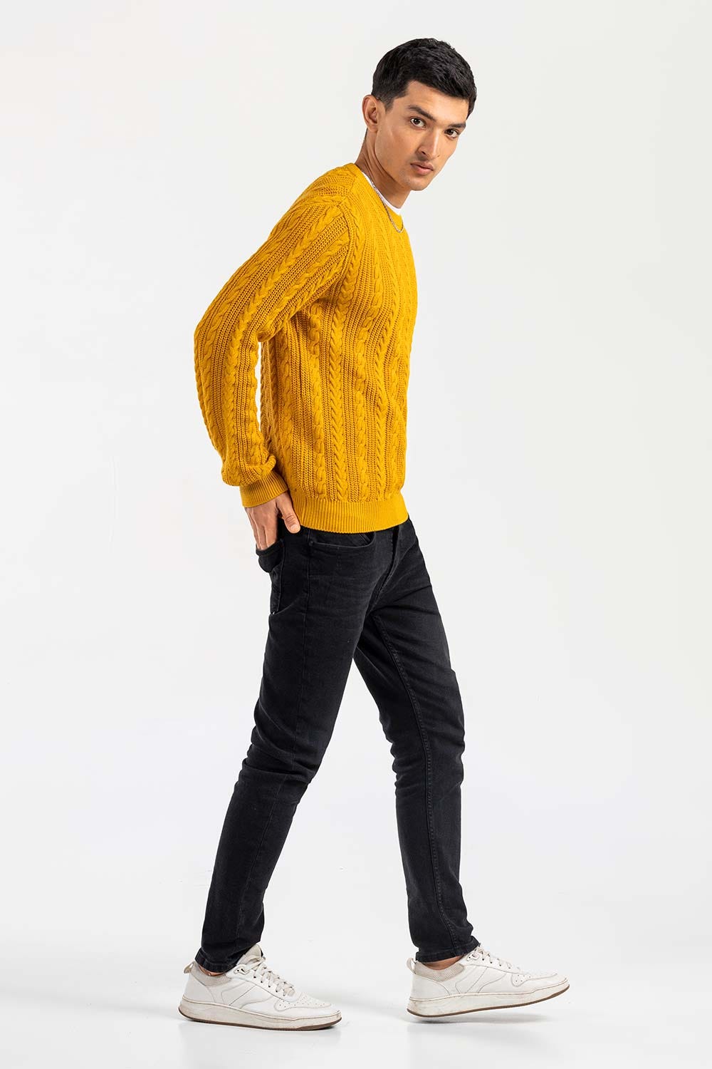 Mustard Fashion Sweater FS-SWT-FD-387-01
