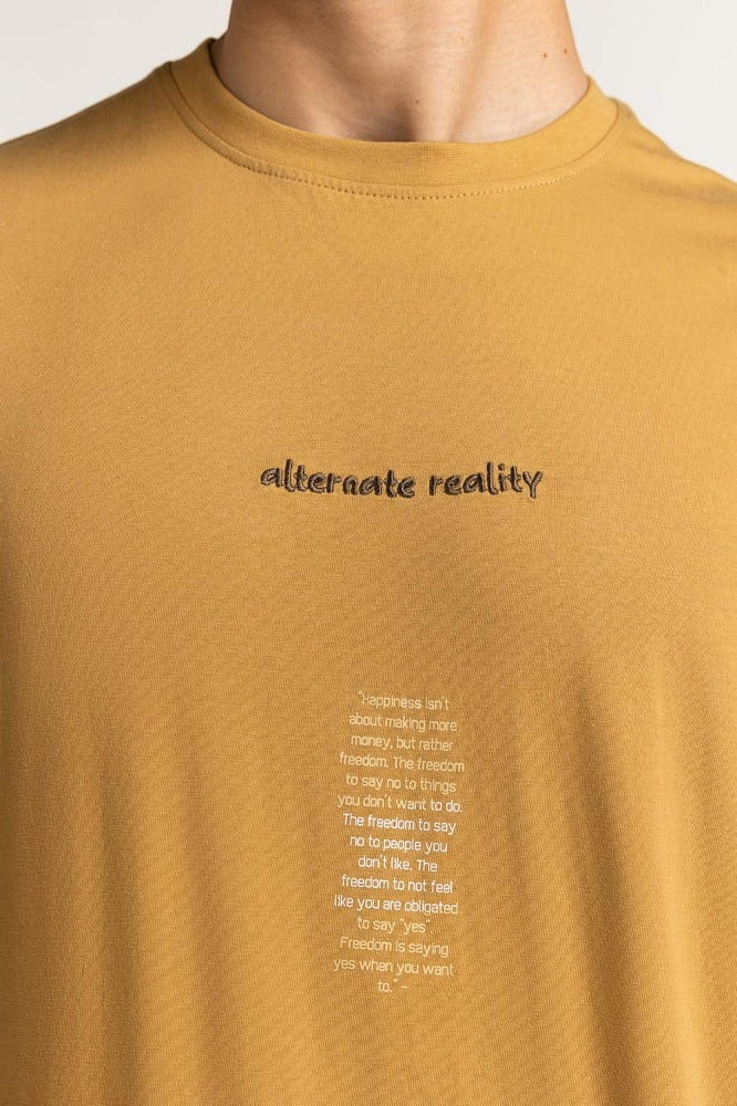 Mustard Graphic Tee MN-TS-GP-S24-907