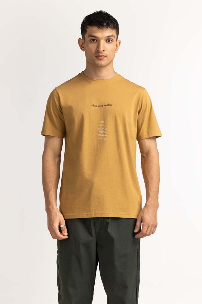 Mustard Graphic Tee MN-TS-GP-S24-907