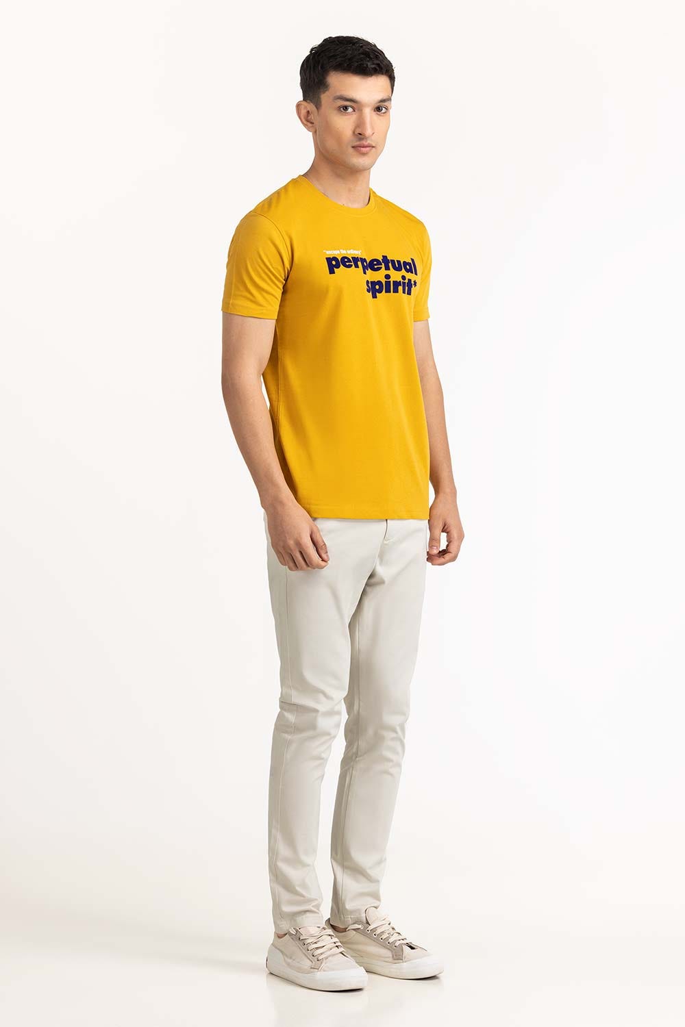 Mustard Grapic Tee TS-CNSJ23-263