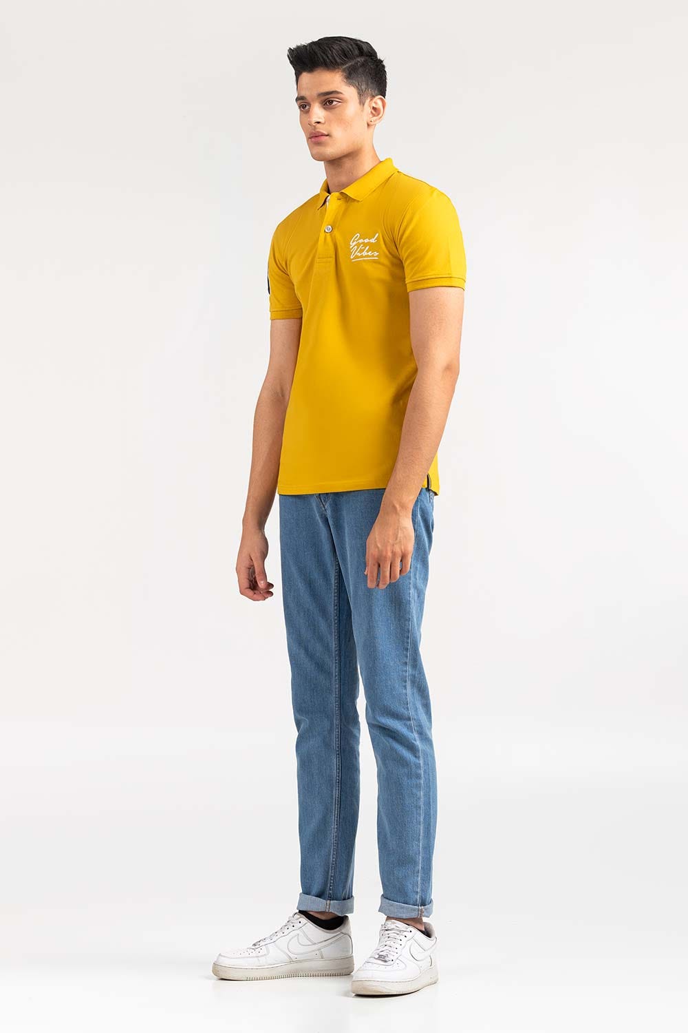 Mustard Sport Polo PKP-SP-116