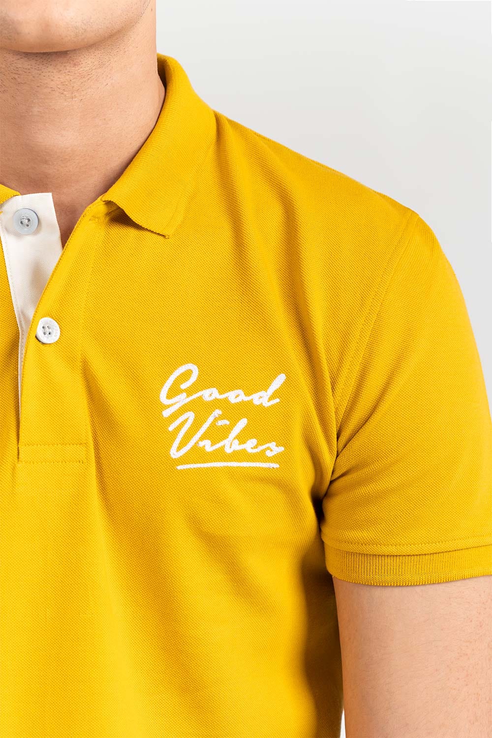 Mustard Sport Polo PKP-SP-116