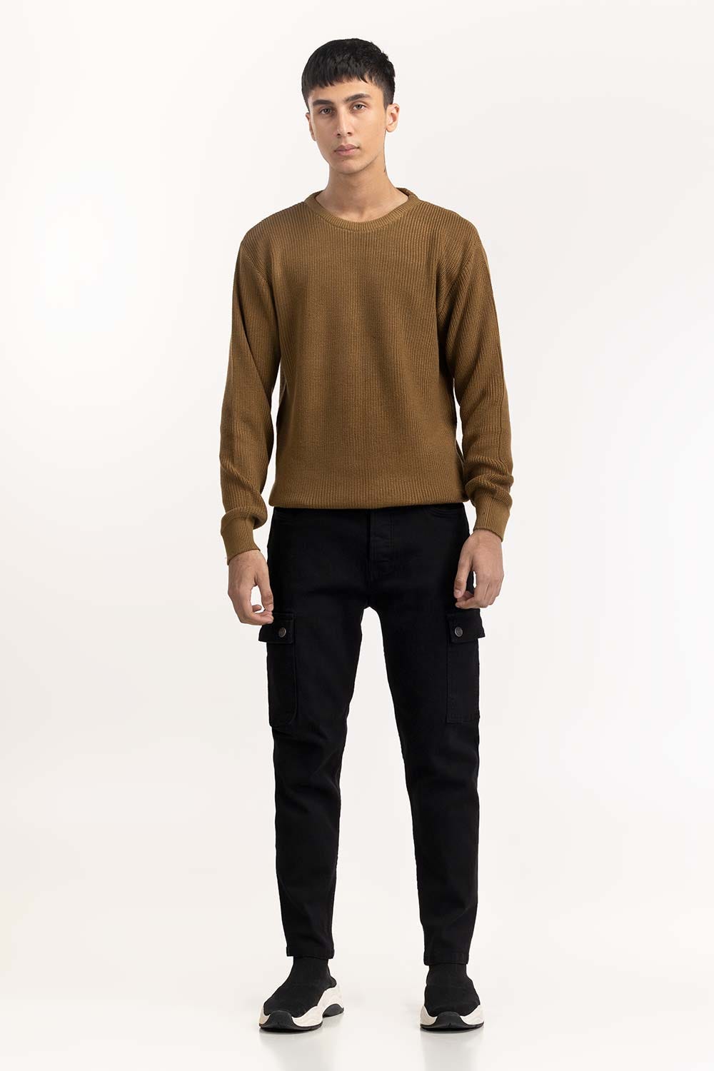 Mustard Sweater 224-111-016