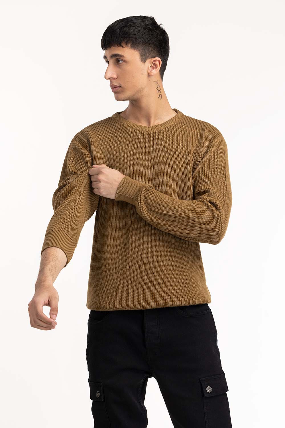 Mustard Sweater 224-111-016