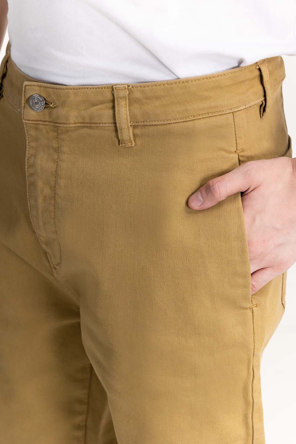 Mustard Slim Fit Trouser 224-120 -312