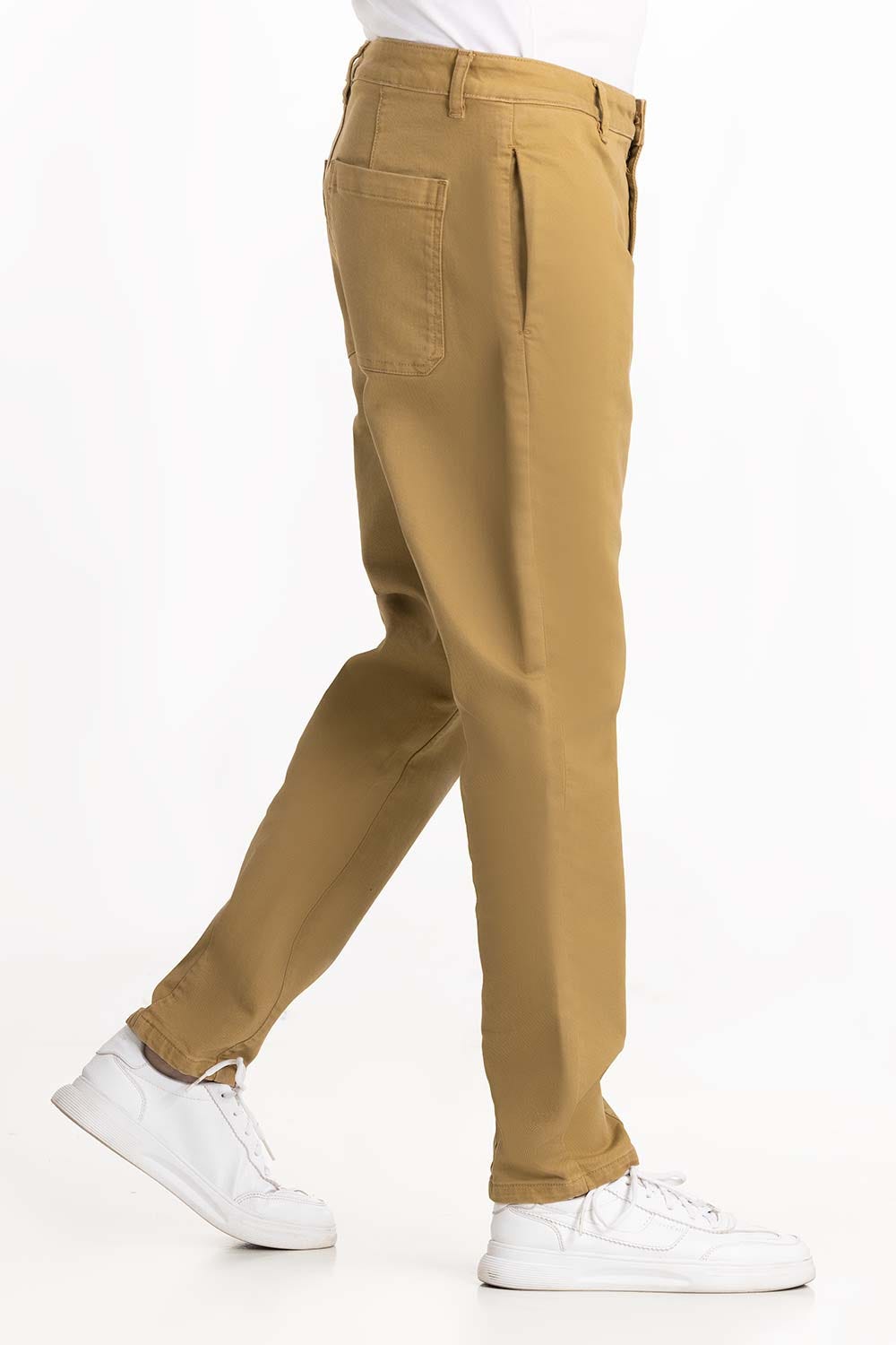 Mustard Slim Fit Trouser 224-120 -312