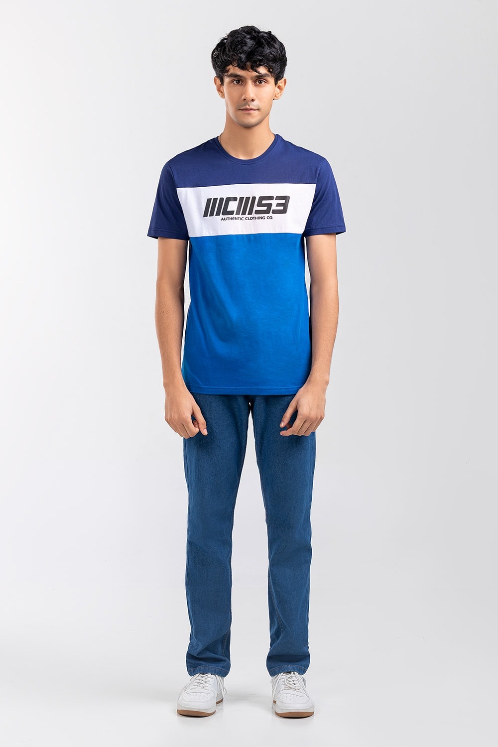 Navy-Blue Fashion T-Shirt JGP-URB-D224