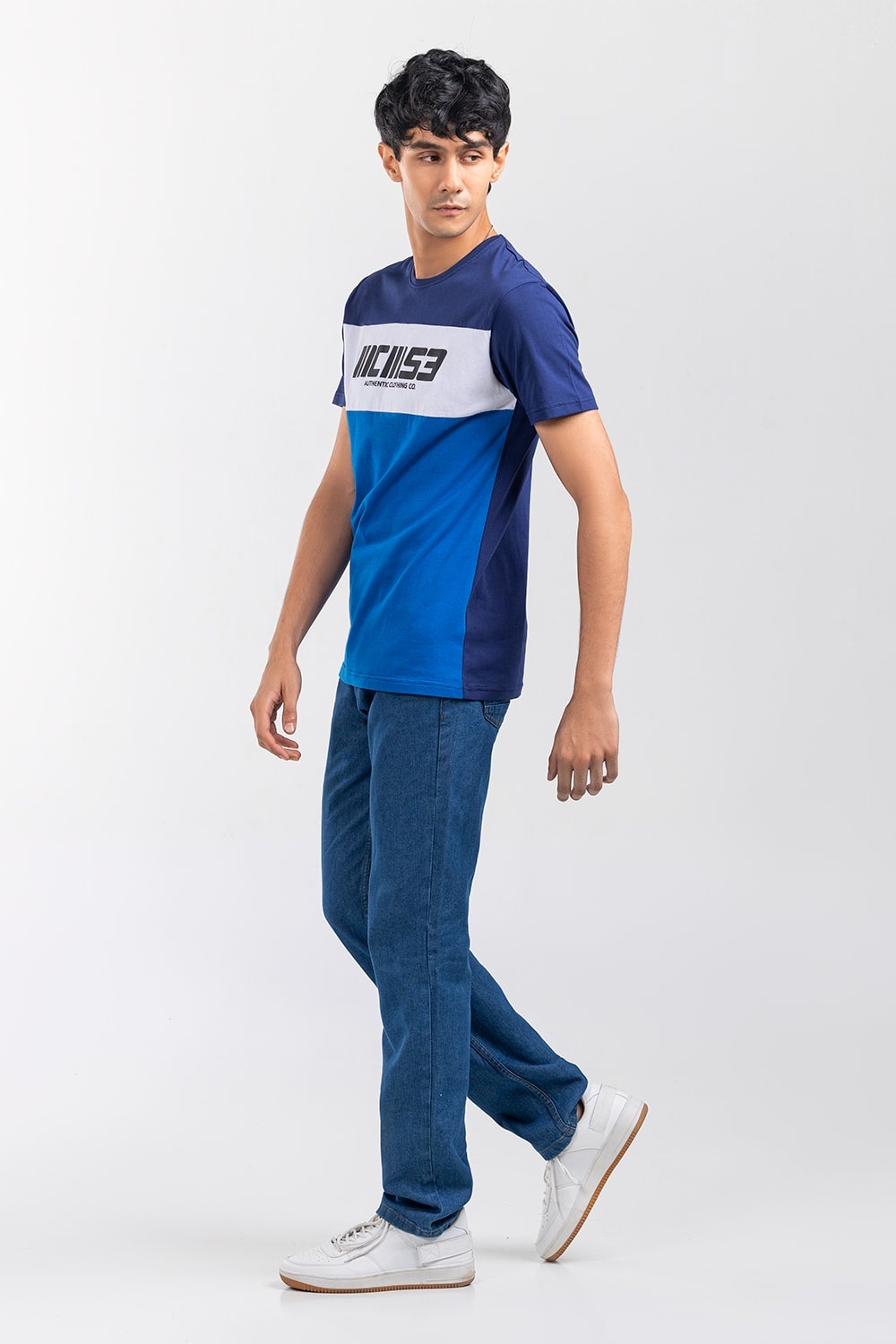 Navy-Blue Fashion T-Shirt JGP-URB-D224