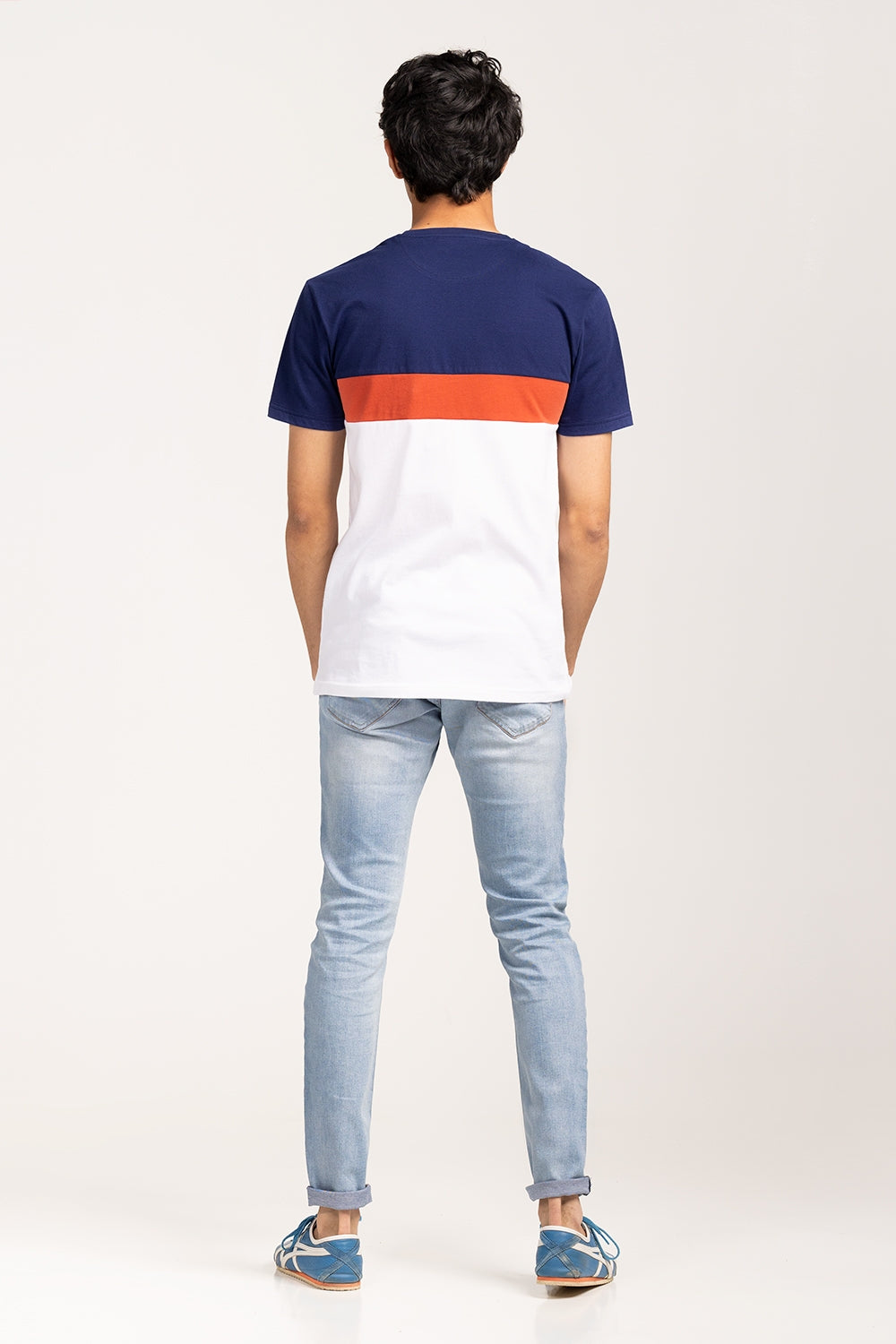 Navy-Clay Fashion T-Shirt JGP-URB-D227