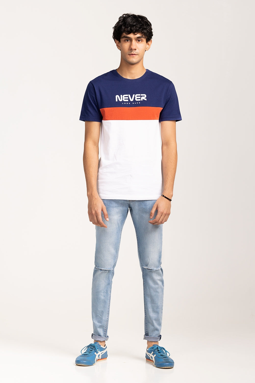 Navy-Clay Fashion T-Shirt JGP-URB-D227