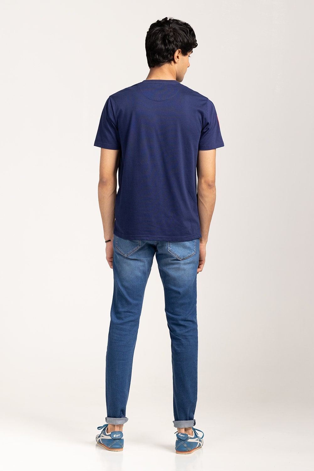 Navy-Red Urban T-Shirt YD-URB-TEE-D14-02