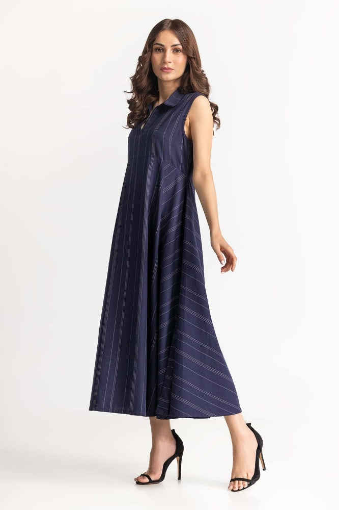 Navy Basic Dress WM-DRS-SS24-015