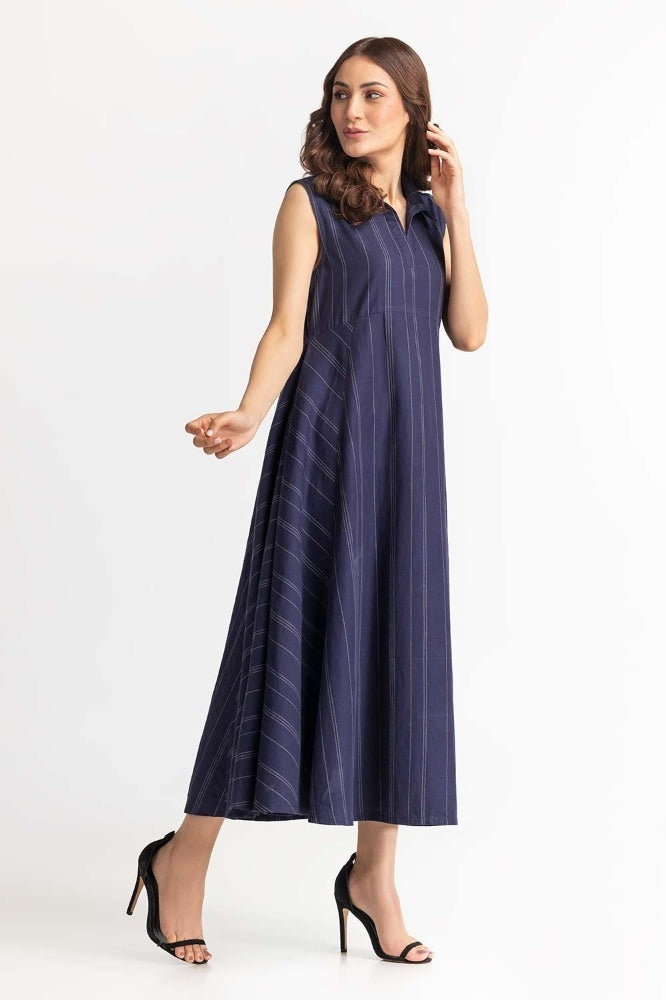 Navy Basic Dress WM-DRS-SS24-015