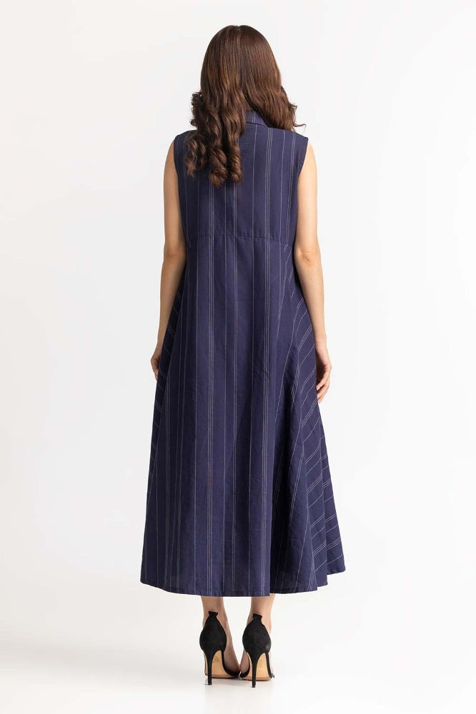 Navy Basic Dress WM-DRS-SS24-015