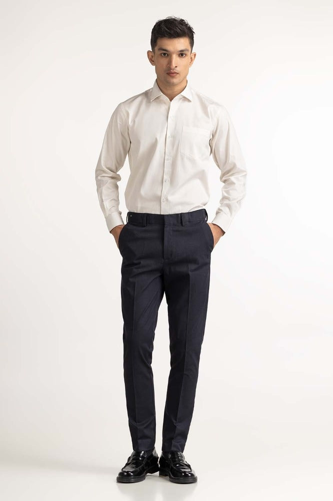 Navy Basic Formal Chino Trouser MN-TR-FC23-004