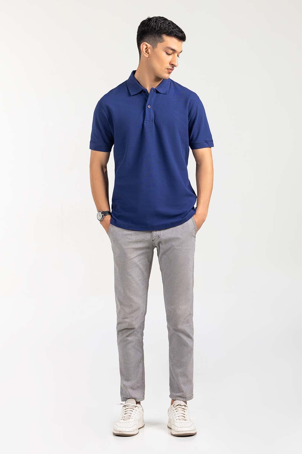 Navy Basic Polo PKP-SB-90