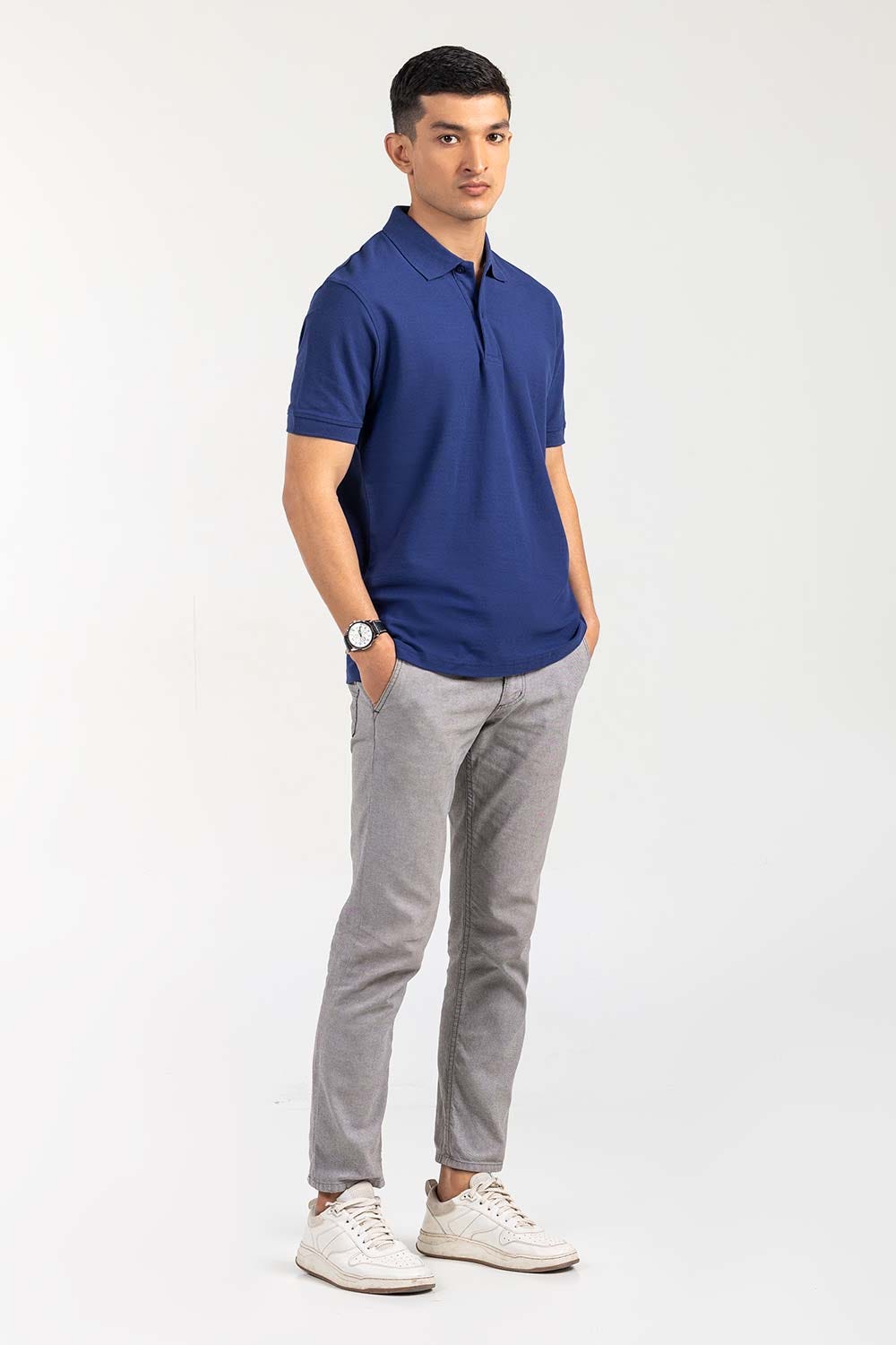 Navy Basic Polo PKP-SB-90