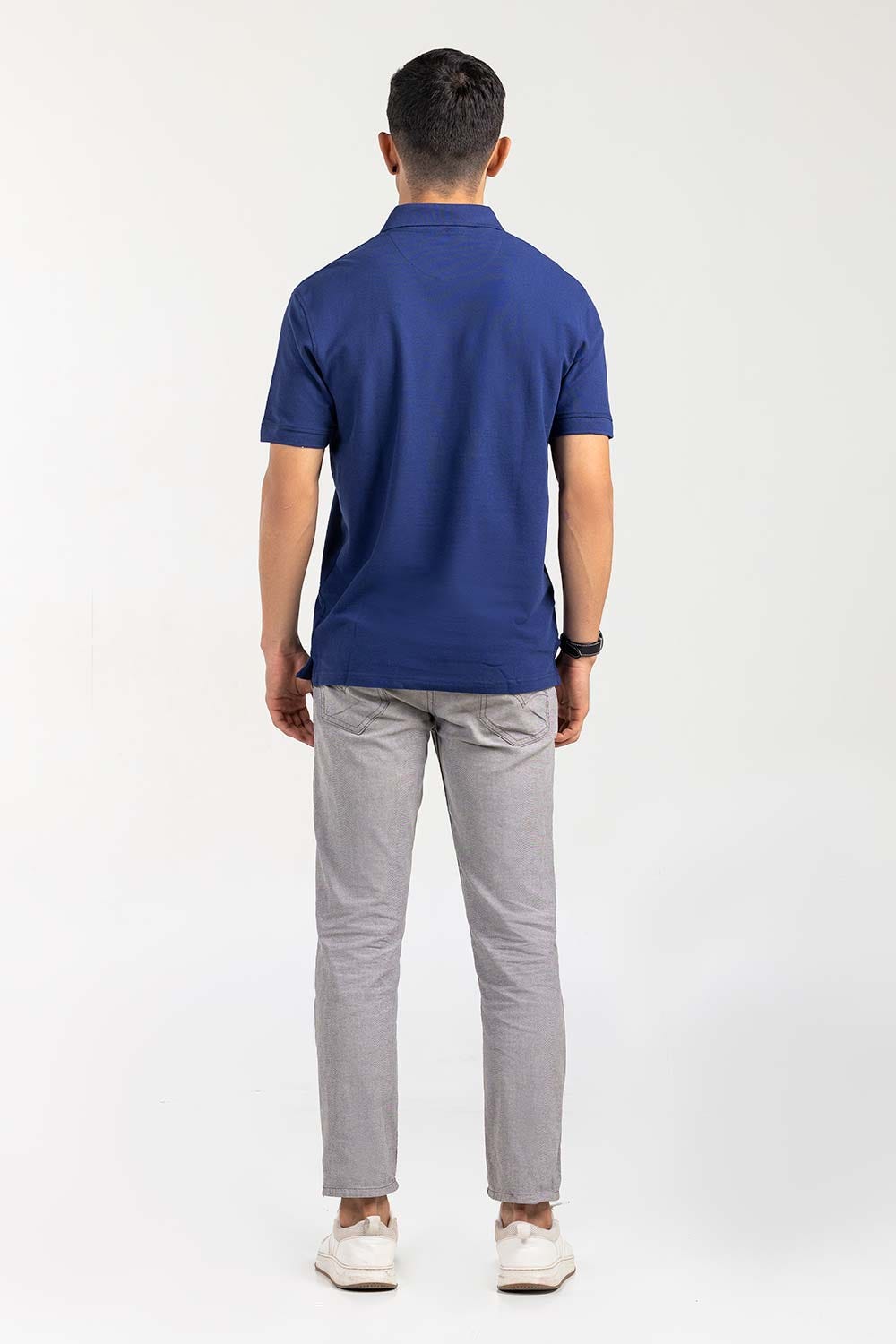 Navy Basic Polo PKP-SB-90