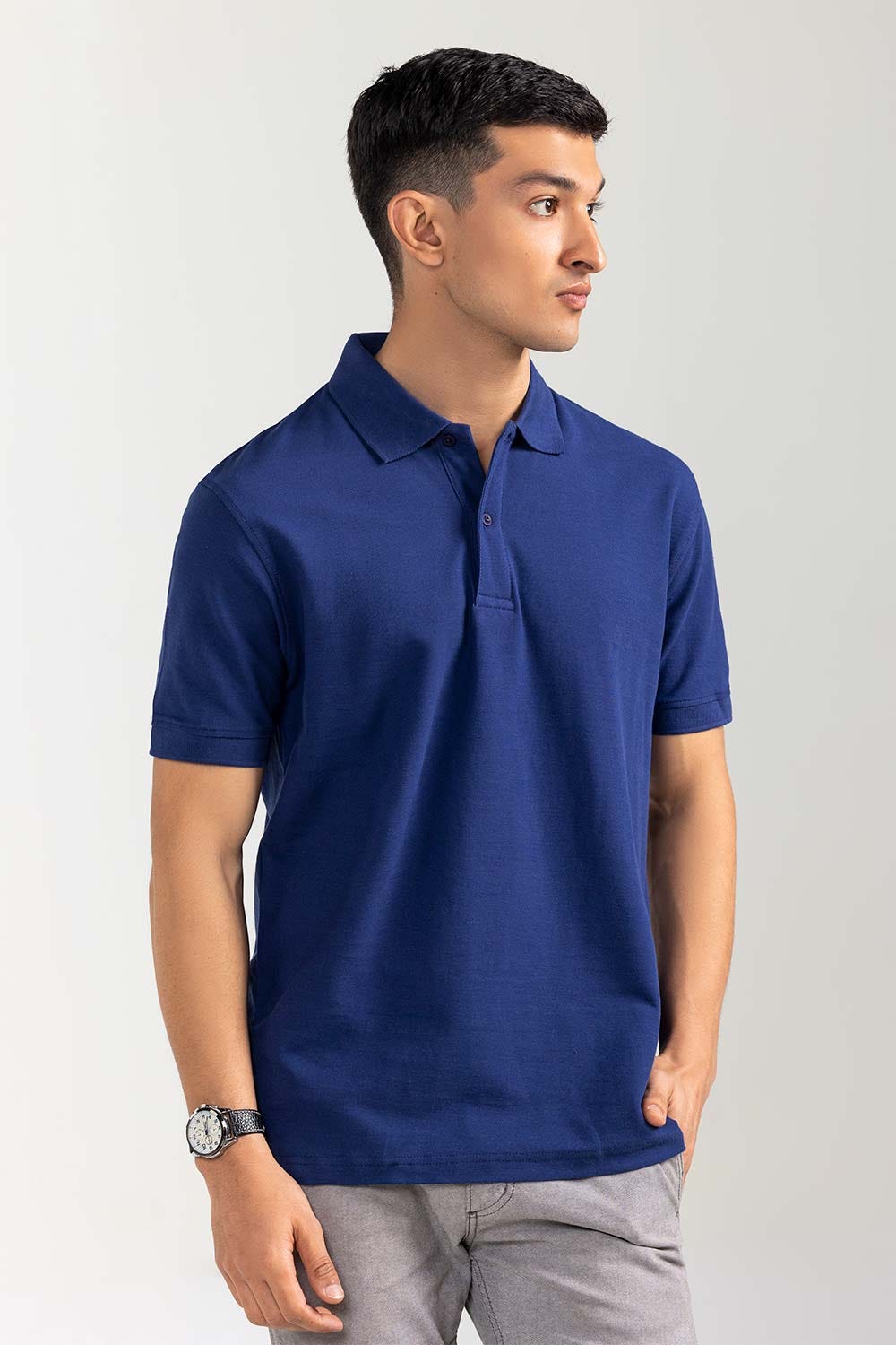 Navy Basic Polo PKP-SB-90