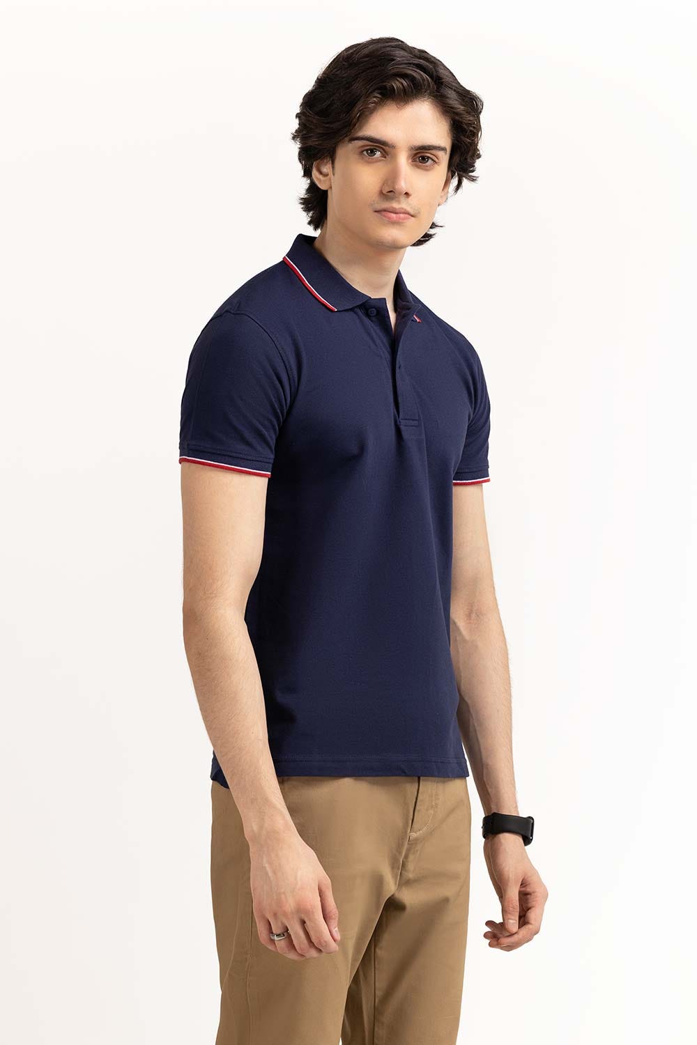 Navy Basic Polo PS-FPK23-011