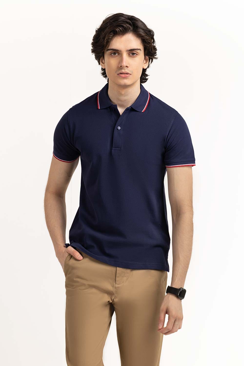 Navy Basic Polo PS-FPK23-011