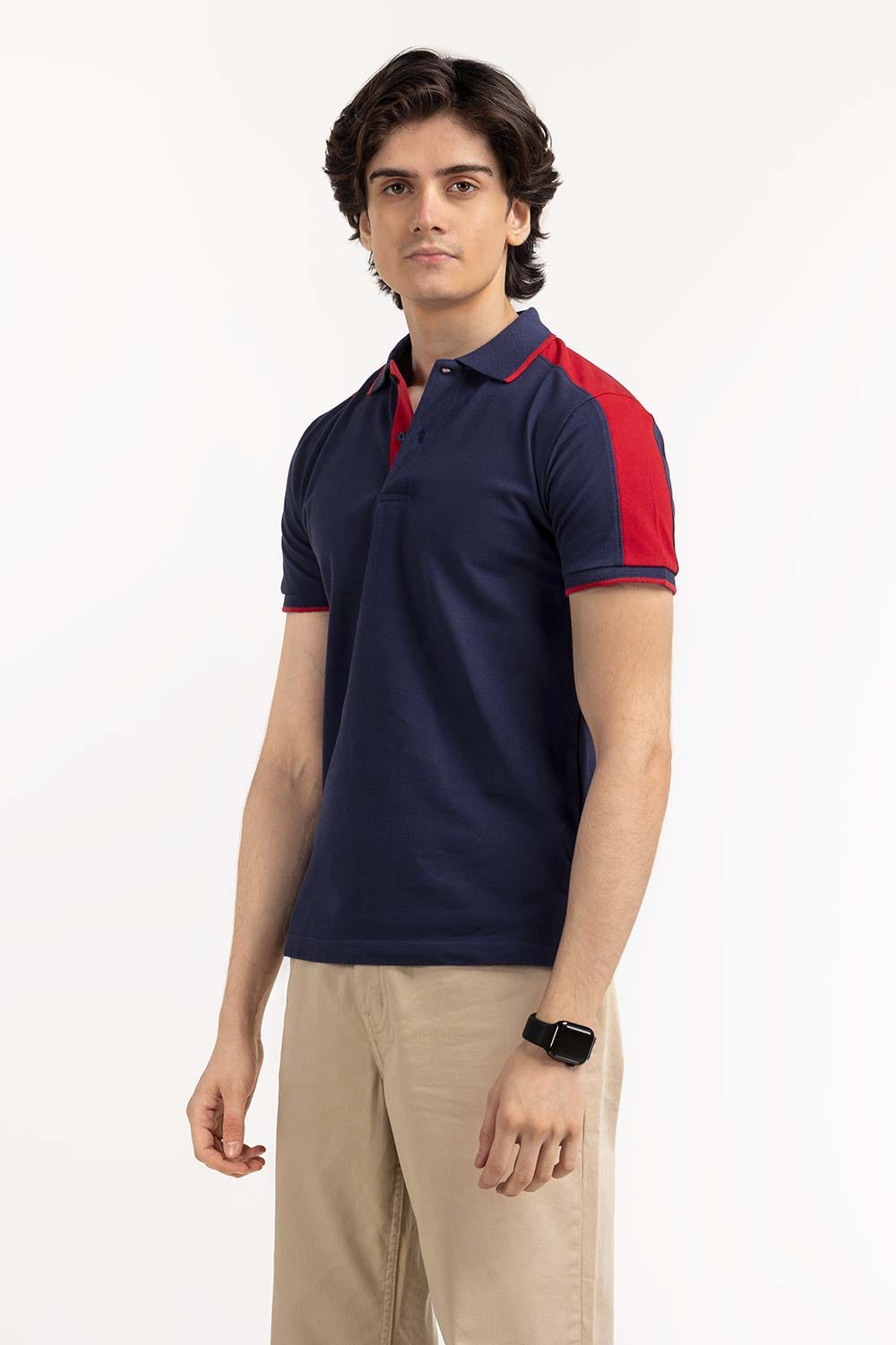 Navy Basic Polo PS-FPK23-022