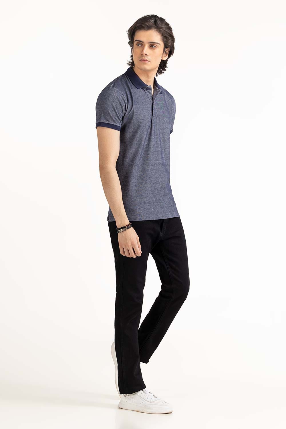 Navy Basic Polo PS-FPK23-047