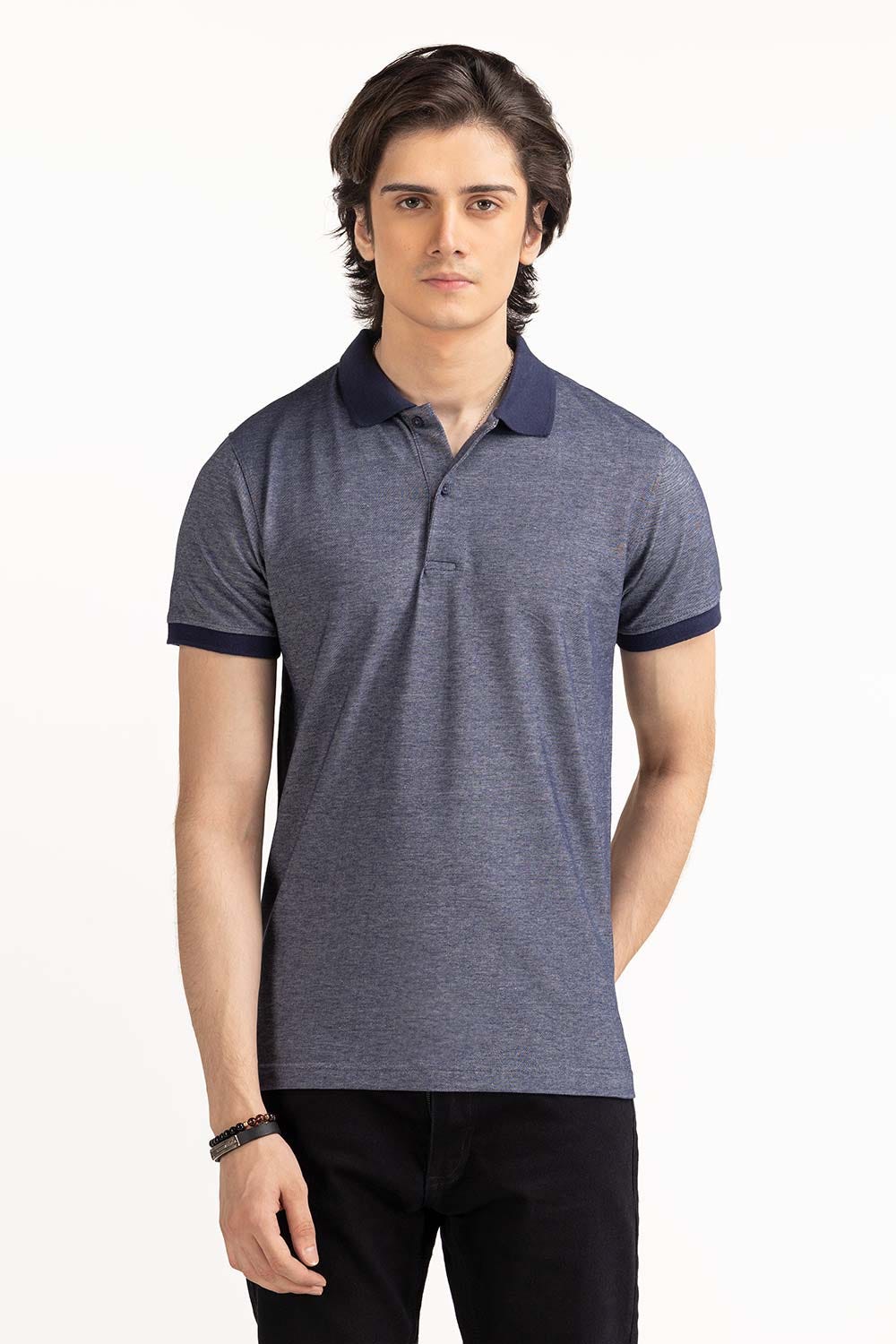 Navy Basic Polo PS-FPK23-047
