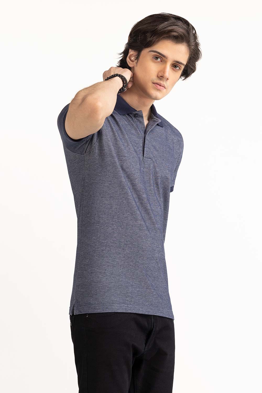 Navy Basic Polo PS-FPK23-047