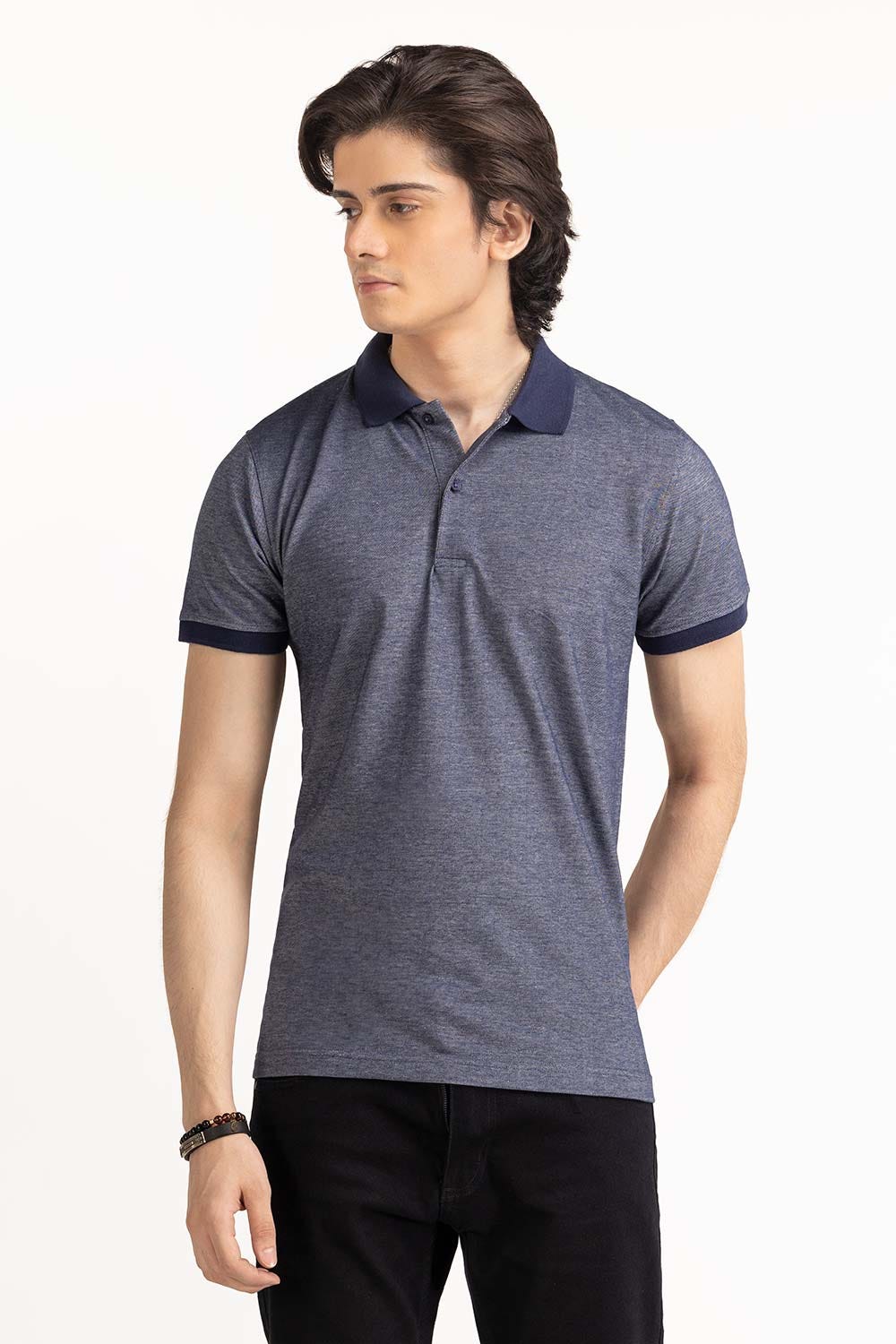 Navy Basic Polo PS-FPK23-047