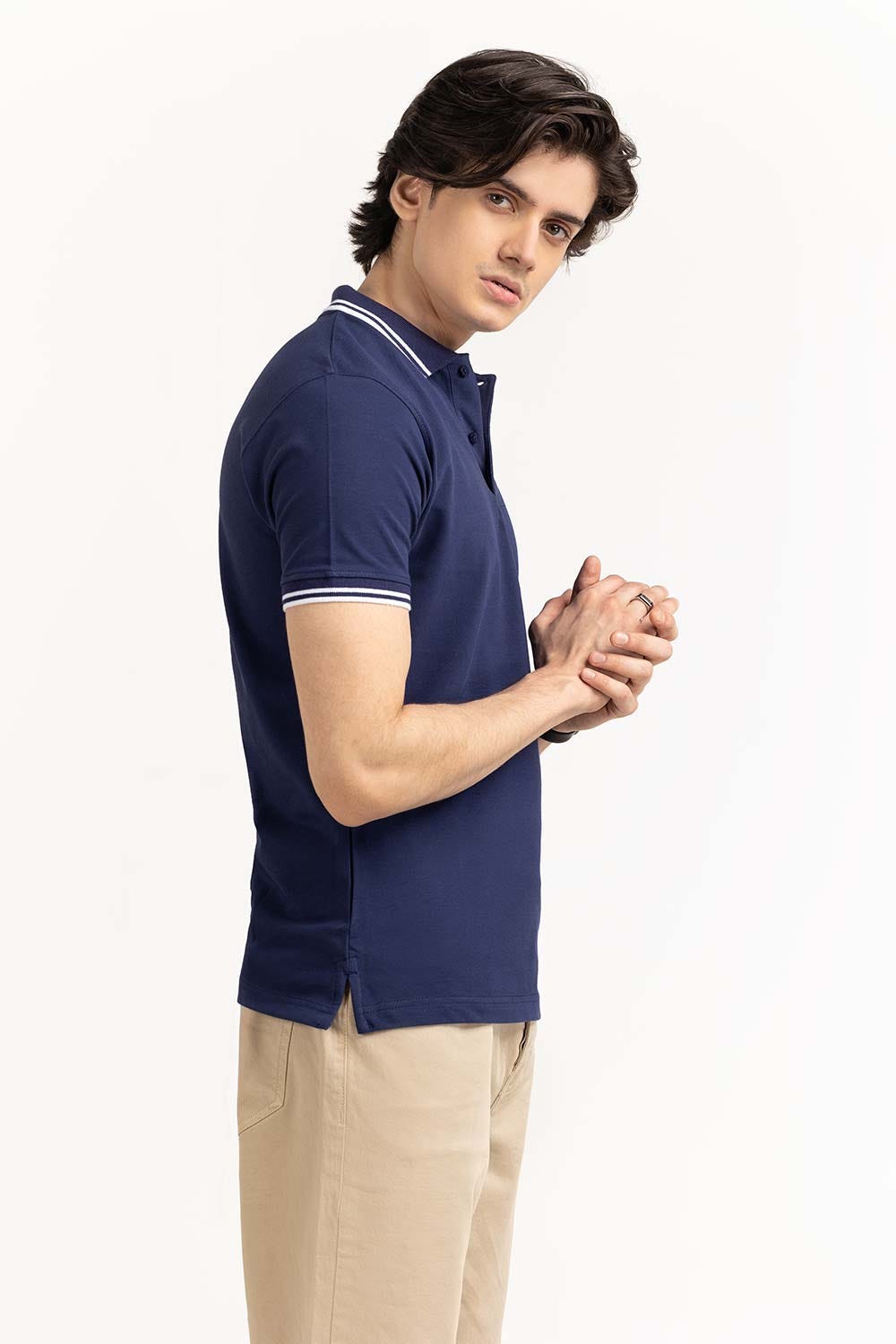 Navy Basic Polo PS-FPK23-076
