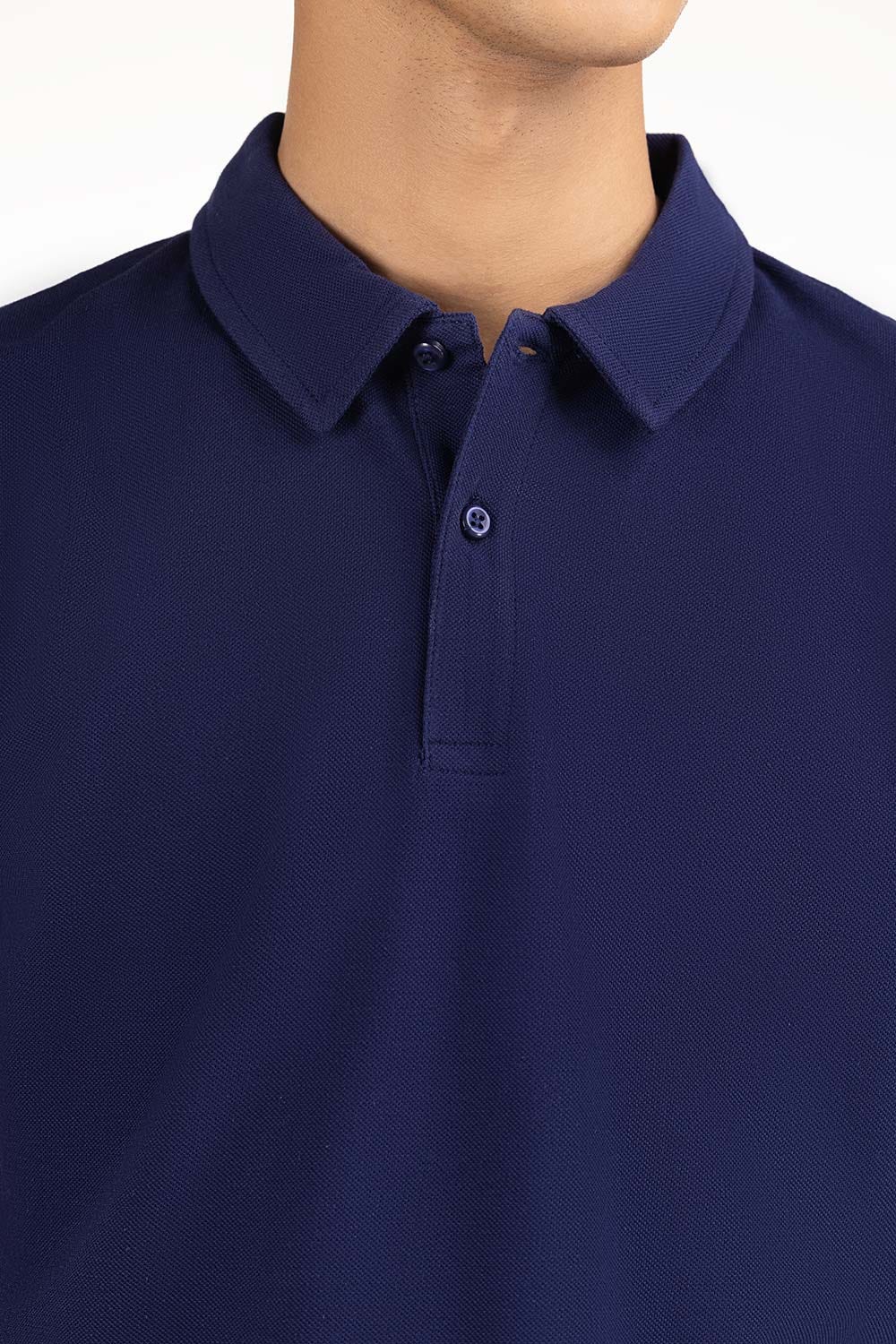 Navy Basic Polo PS-FPK23-255