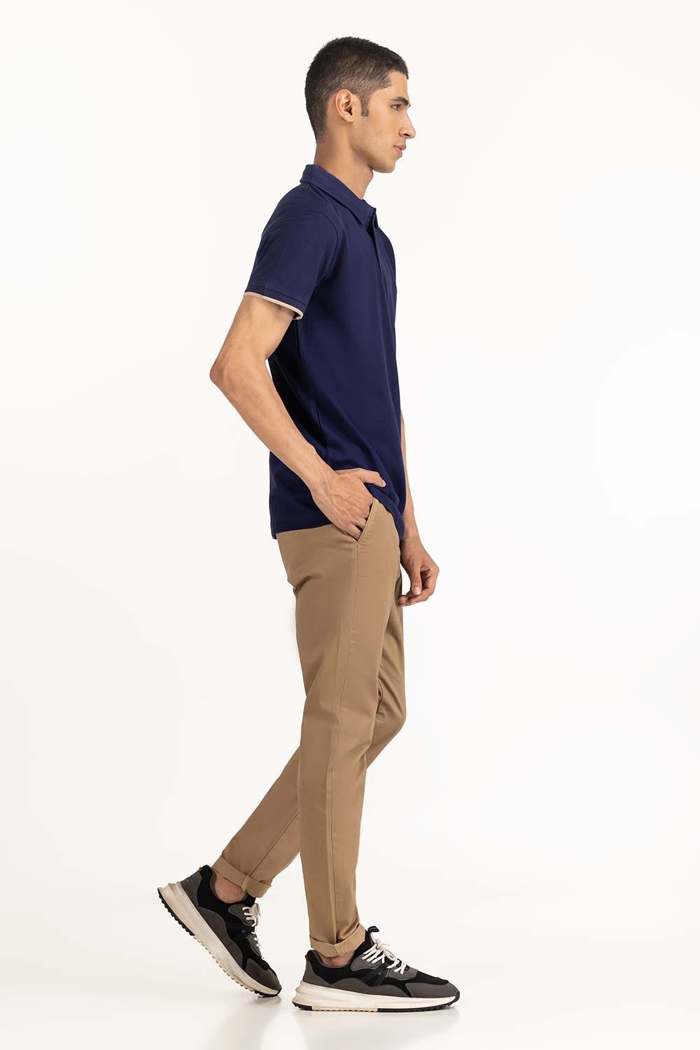 Navy Basic Polo PS-FPK23-255
