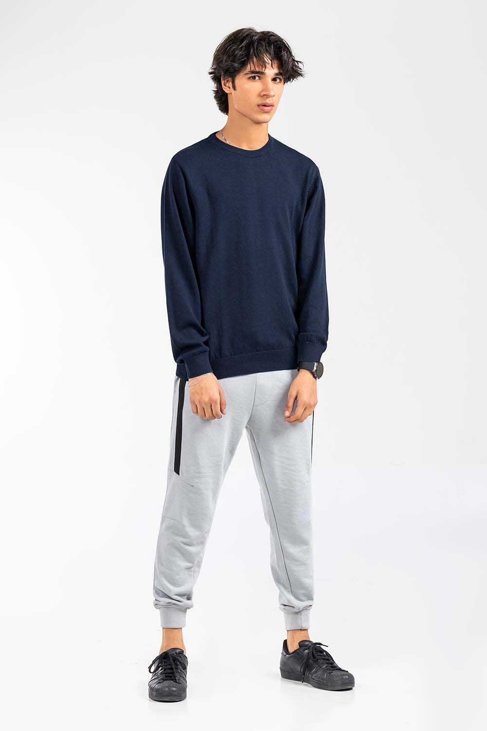 Navy Basic Sweater FS-SWT-D33-04