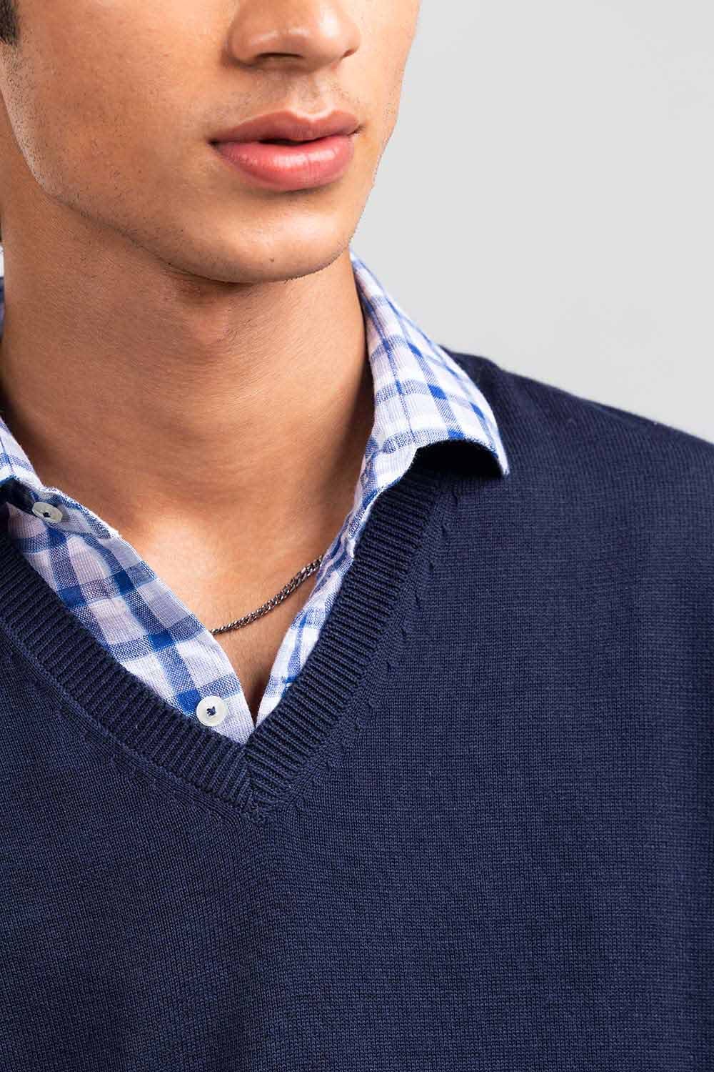 Navy Basic Sweater FS-SWT-D36-03