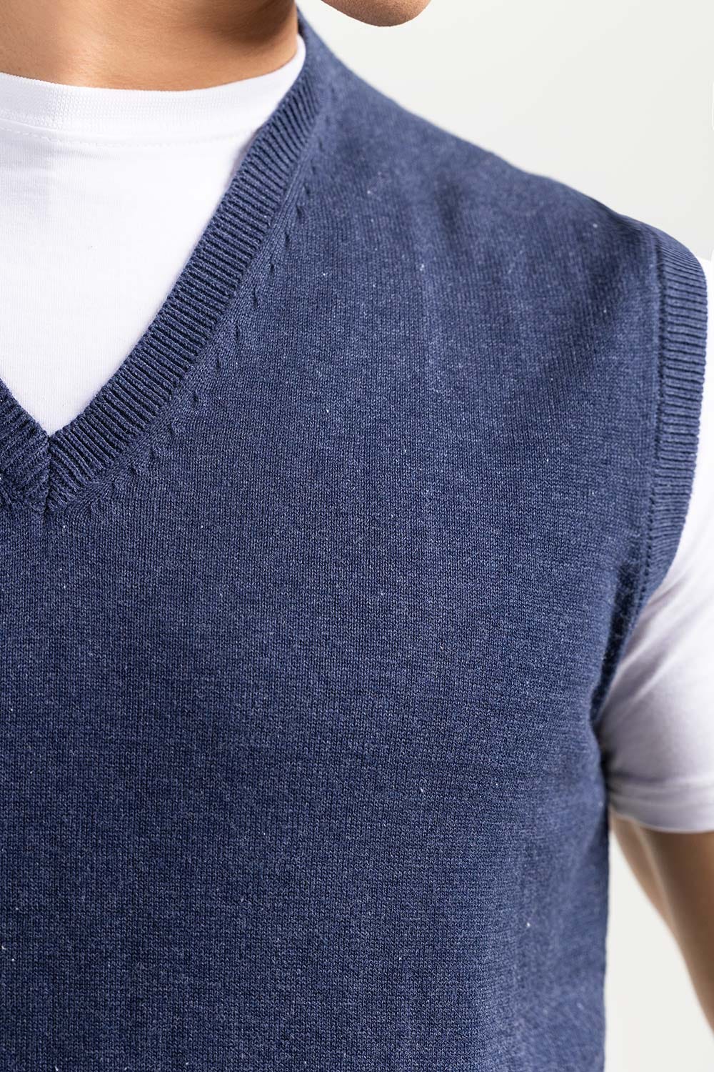 Navy Basic Sweater SL-SWT-D21-07