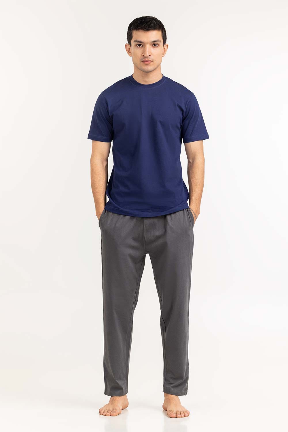 Navy Basic Tee LW-TS22-007