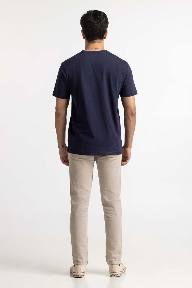 Navy Basic Tee MN-TS-BS-WS23-513