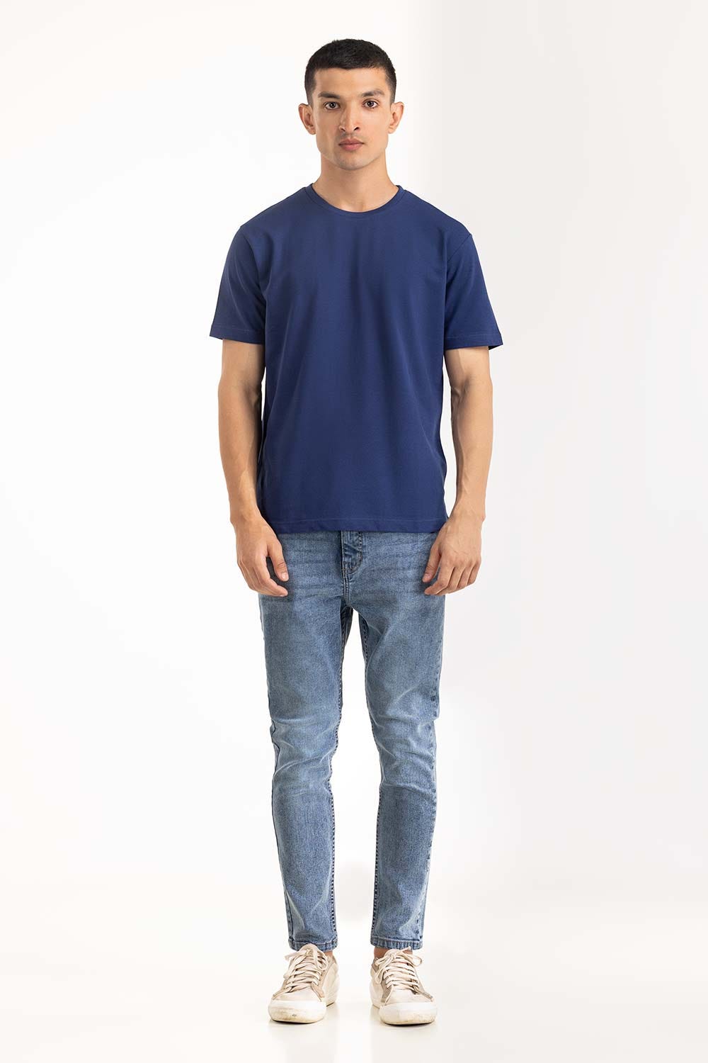 Navy Basic Tee TS-CNPK23-061