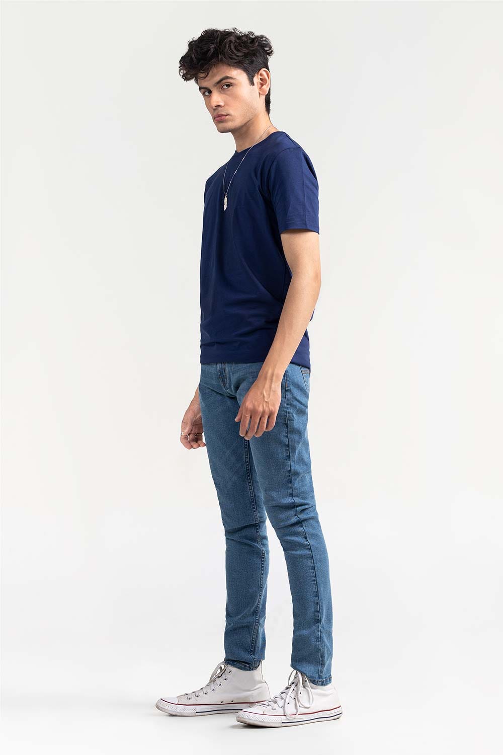 Navy Basic Tees JCN-SIG-D051