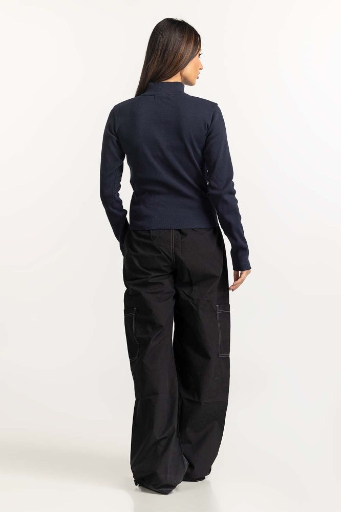 Navy Basic Top WM-KTP-WS23-203