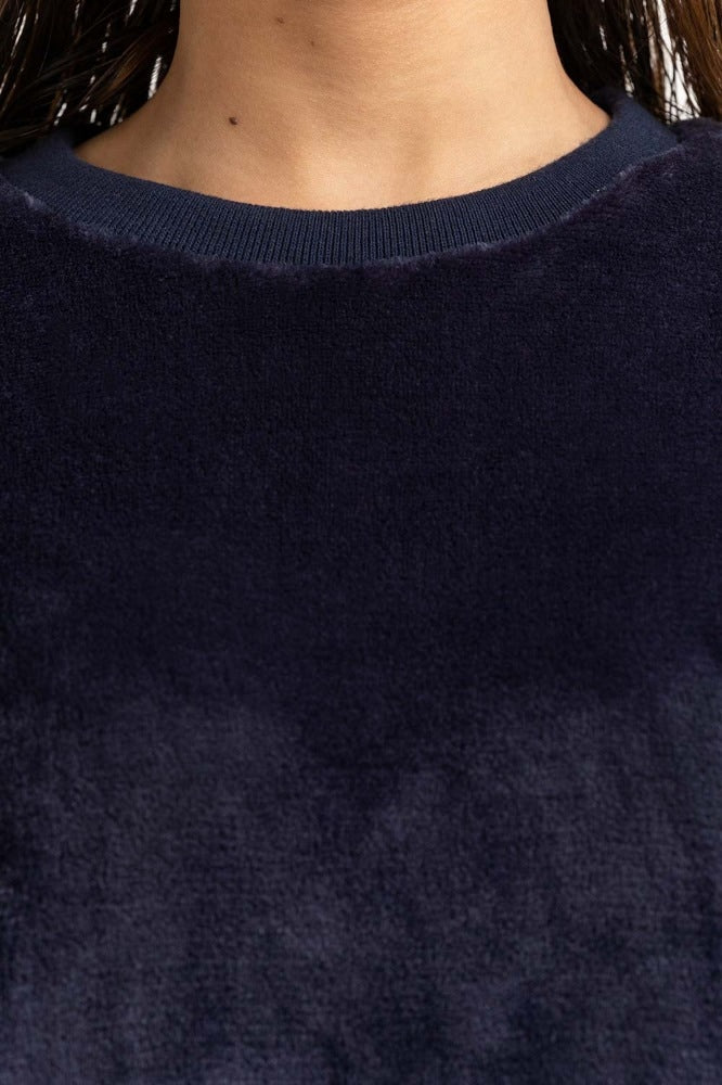 Navy Blue Basic Sweatshirt WM-SWS23-100