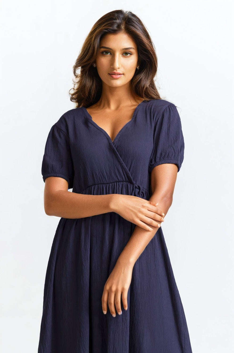 Navy Blue Dress WM-DRS-SS24-005